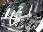 Audi R8 vue en coupe transversale du moteur